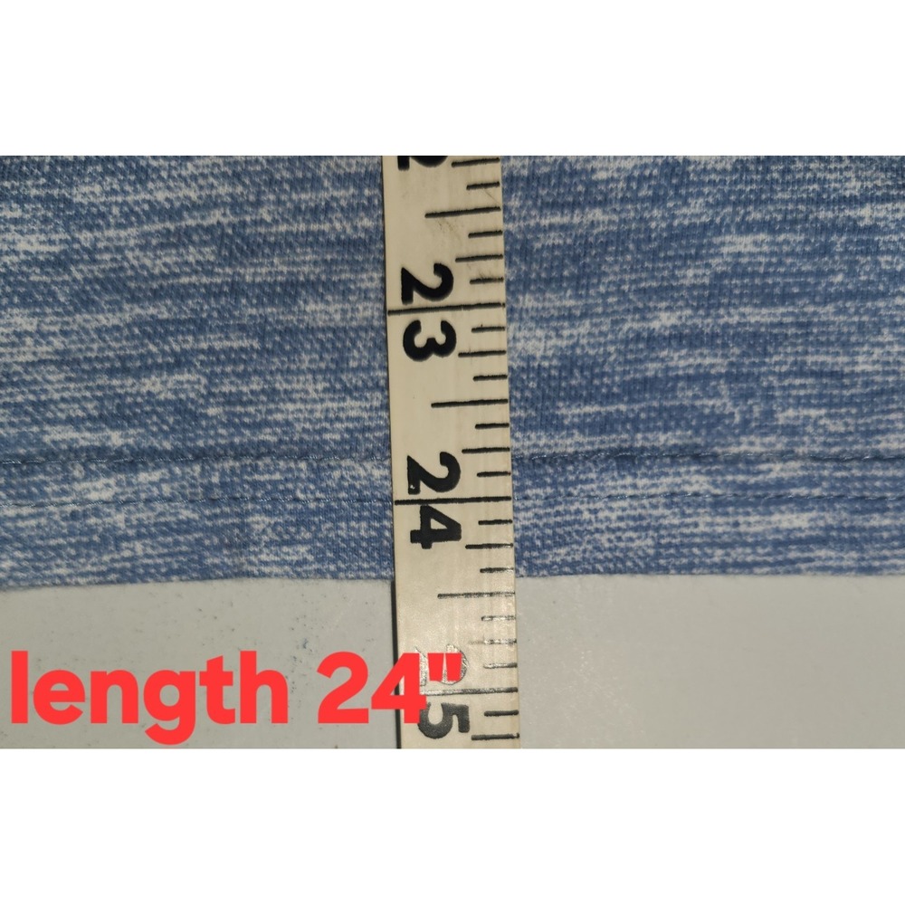 Hollister Mens Blue Heathered Short Sleeve T-Shirt. SMALL - Picture 4 of 7